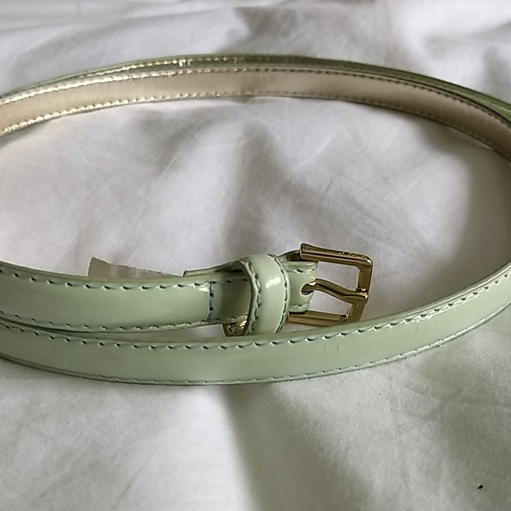 Women's sea green belt, Large